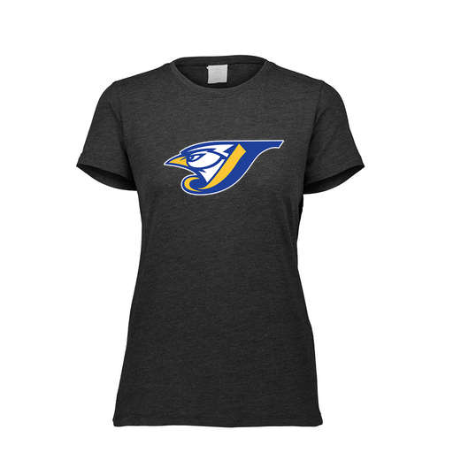 [FTSCUBBK-FAXS-LOGO1] Decker Women's Tri-Blend T-Shirt - Short Sleeve (Female Adult XS, Black, Logo 1)