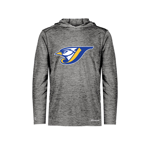 [FOLHCGBK-AS-LOGO1] Decker Men's Charge Hoodie (Adult S, Black, Logo 1)